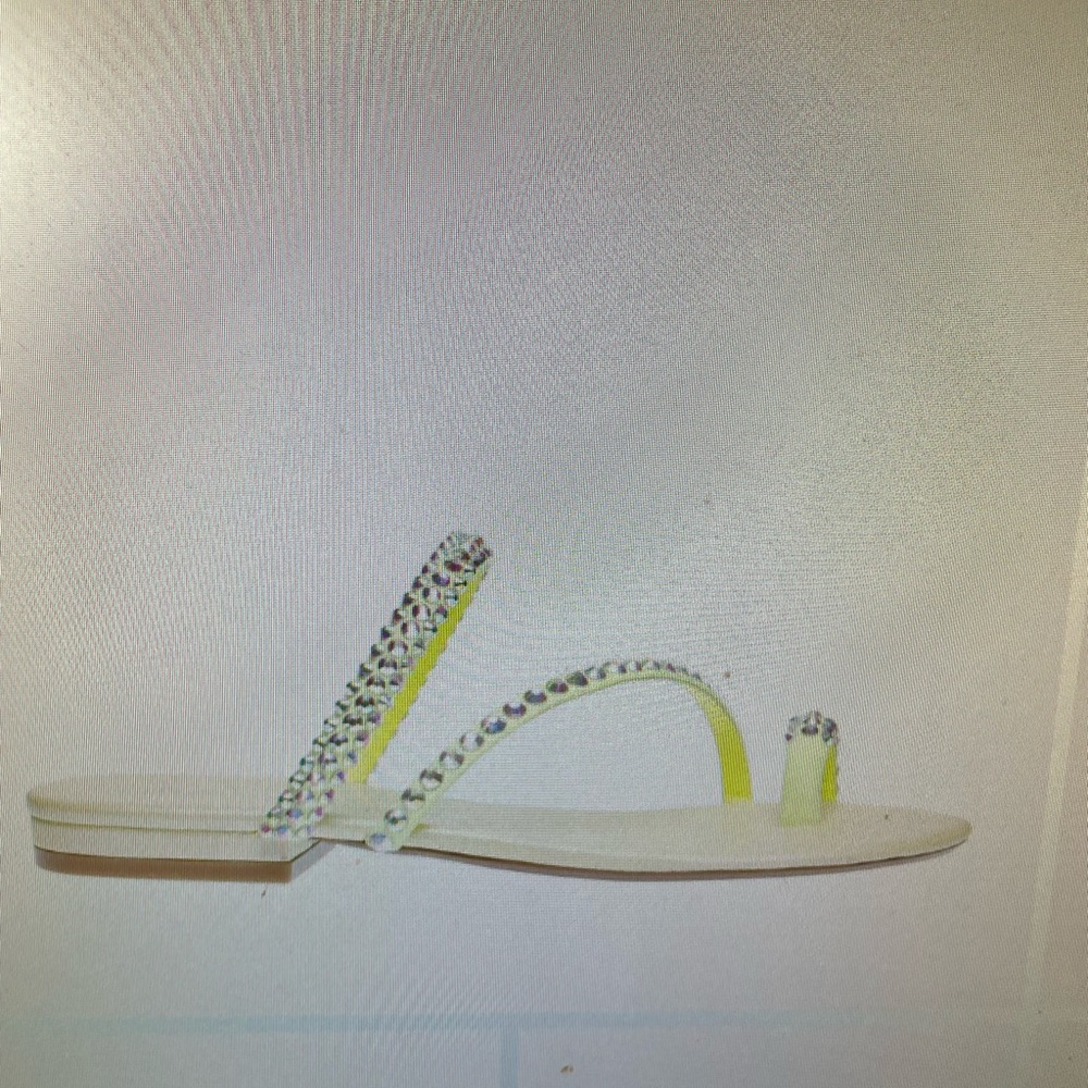 Elegant Betsey Johnson Silas Women's Sandals with Rhinestone Straps